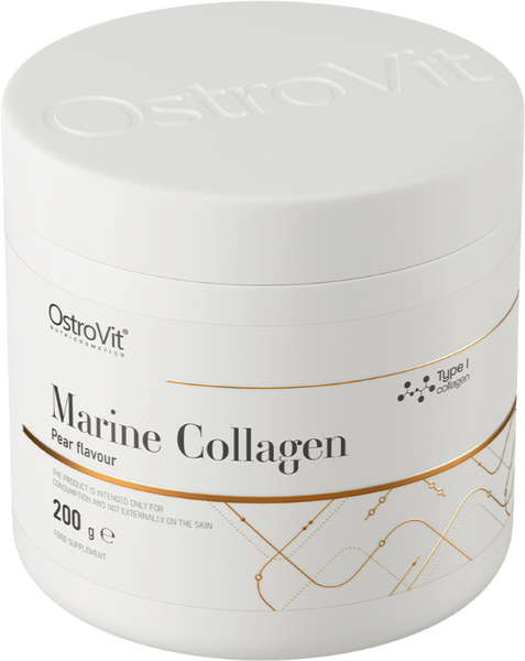 OstroVit Marine Collagen 200 г смак груша (Островіт Морський Колаген) 970188 фото