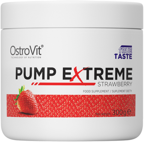 OstroVit Pump Extreme 300 g Strawberry (Островіт Памп Екстрим Клубніка) 1017377 фото