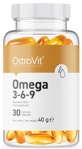 OstroVit Omega 3-6-9 30 капсул (Островіт Омега 3-6-9) 1017380 фото