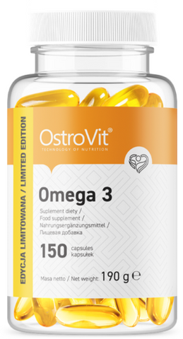 OstroVit Omega 3 150 капсул (Островіт Омега 3) 1017381 фото