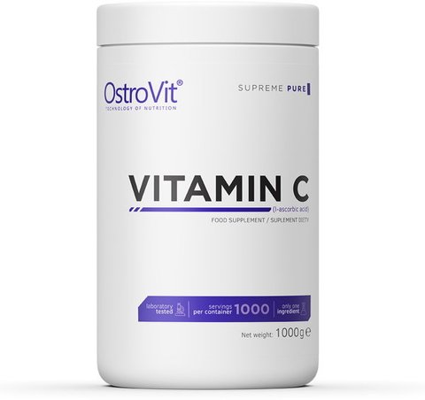 OstroVit VITAMIN C 1000g (Островіт Вітамін C) 287554 фото