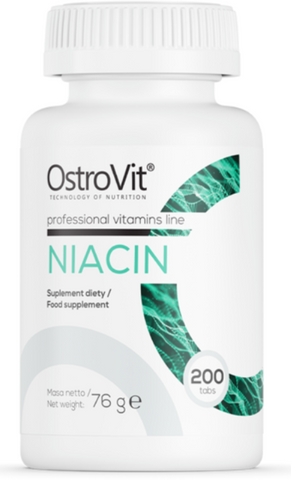 OstroVit Niacin 200 таблеток (Островит Ниацин) 1023019 фото