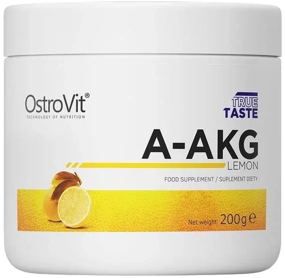 OstroVit A-AKG 200 g Lemon (ОстроВіт А-AKG Лимон) 389989 фото