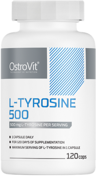 OstroVit L-Tyrosine 500 mg 120 капсул (Островіт L-тирозин) 1161141 фото