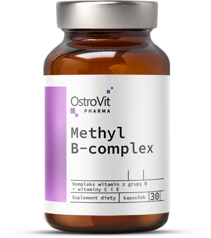 OstroVit Pharma Methyl B-Complex 30 капсул (Островіт Вітаміни групи В) 970198 фото