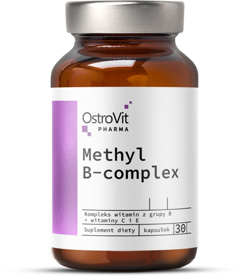 OstroVit Pharma Methyl B-Complex 30 капсул (Островіт Вітаміни групи В) 970198 фото