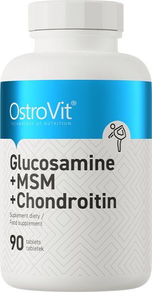 OstroVit Glucosamine 1000 90 таблеток (ОстроВіт Глюкозамін) 512648 фото