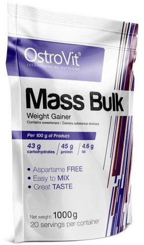 OstroVit Mass Bulk 1000 g Pistachio Cream (Островіт Масса Балк Фісташковий Крем) 391337 фото