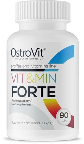 OstroVit Vit&Min Forte 90 таблеток (Островіт Віт&Мін Форте) 392038 фото