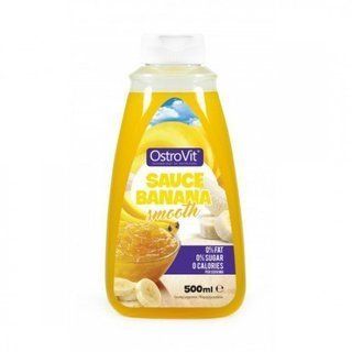 OstroVit Zero Calories Sauce 500 ml Banana Smooth (Островіт Соус Без Калорій Банановий) 391985 фото