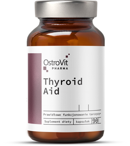 OstroVit Pharma Thyroid Aid L-тирозин 90 капсул (Островіт Підтримка щитоподібної залози тирозин) 970200 фото