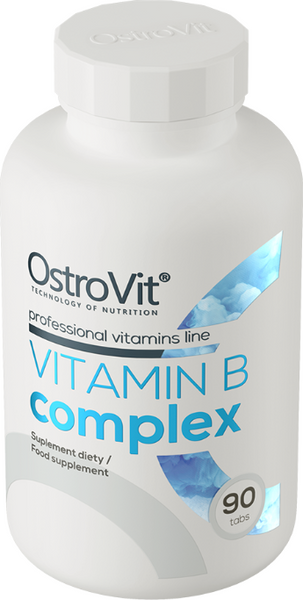 OstroVit Vitamin B Complex 90 таблеток (Островіт Комплекс Вітамінів B) 392039 фото