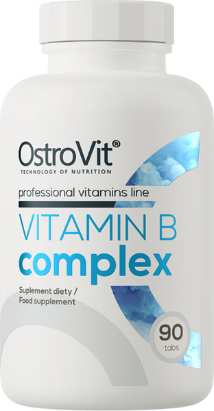 OstroVit Vitamin B Complex 90 таблеток (Островіт Комплекс Вітамінів B) 392039 фото