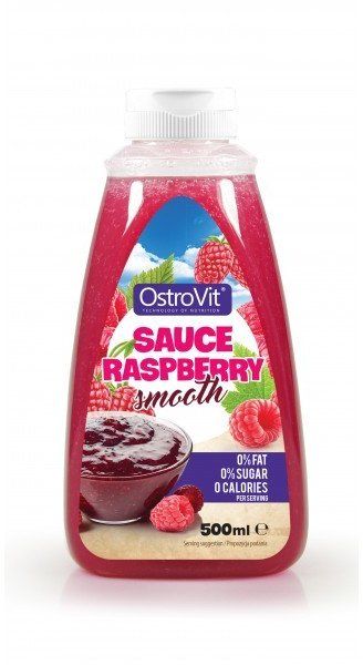 OstroVit Zero Calories Sauce 500 ml Raspberry (Островіт Соус Без Калорій Малина) 391986 фото