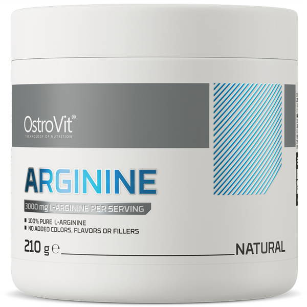 OstroVit Arginine 210 g Natural (ОстроВіт Аргінін Натуральний) 390663 фото