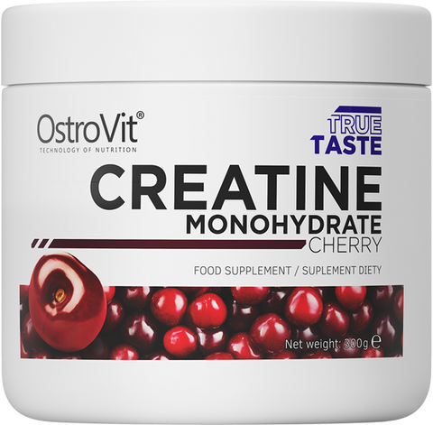 OstroVit Creatine Monohydrate 300 g Cherry (ОстроВіт Креатин моногідрат Вишня) 391281 фото