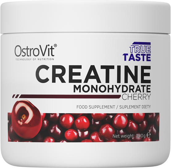 OstroVit Creatine Monohydrate 300 g Cherry (ОстроВіт Креатин моногідрат Вишня) 391281 фото