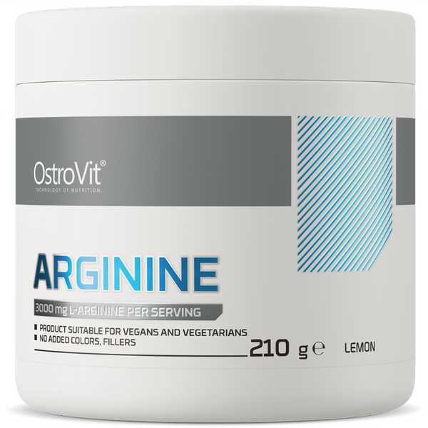 OstroVit Arginine 210 g Lemon (ОстроВіт Аргінін Лимон) 390664 фото