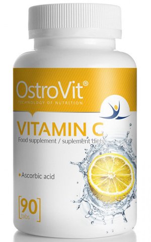 OstroVit Vitamin C 90 таблеток (Островіт Вітамін C) 392042 фото