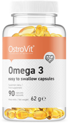 OstroVit Omega 3 Easy To Swallow 90 капсул (Островіт Омега 3) 1072885 фото