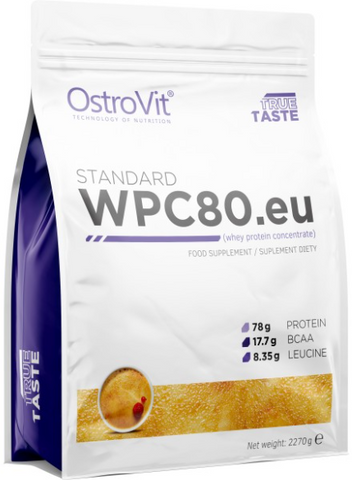 OstroVit Standard WPC80.eu 2270 g Creme Brulee (Островіт Протеїн Стандарт Крем Брюле) 391994 фото