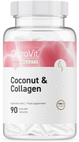 OstroVit Collagen & MCT Oil from Coconut 90 капсул (ОстроВіт Колаген та MCT Олія) 1072835 фото