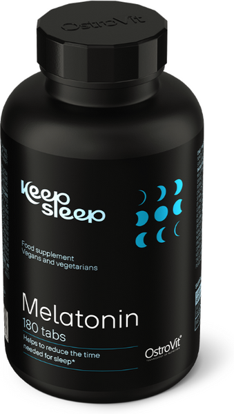 OstroVit Melatonin Мелатонин 180 таблеток (Островит Мелатонин) 391345 фото