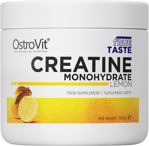 OstroVit Creatine Monohydrate 300 g Lemon (ОстроВіт Креатин моногідрат Лимон) 391289 фото