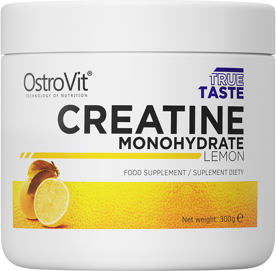 OstroVit Creatine Monohydrate 300 g Lemon (ОстроВіт Креатин моногідрат Лимон) 391289 фото