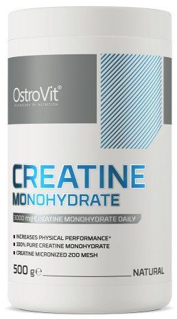 OstroVit Creatine Monohydrate 500 g Natural (ОстроВіт Креатин моногідрат Натуральний) 391291 фото