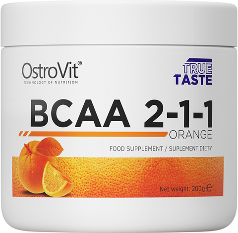 OstroVit BCAA 8-1-1 200 g Orange (ОстроВіт BCAA 8-1-1 Апельсин) 390678 фото