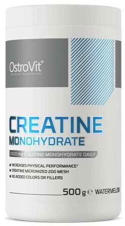 OstroVit Creatine Monohydrate 500 g Watermelon (ОстроВіт Креатин моногідрат Кавун) 391295 фото