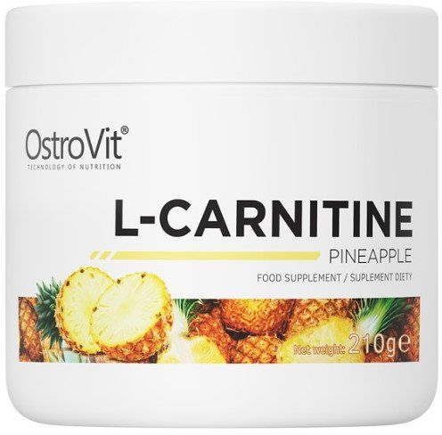 OstroVit L-Carnitine powder 210 g Pineapple (Островіт L-карнітин) 999026 фото