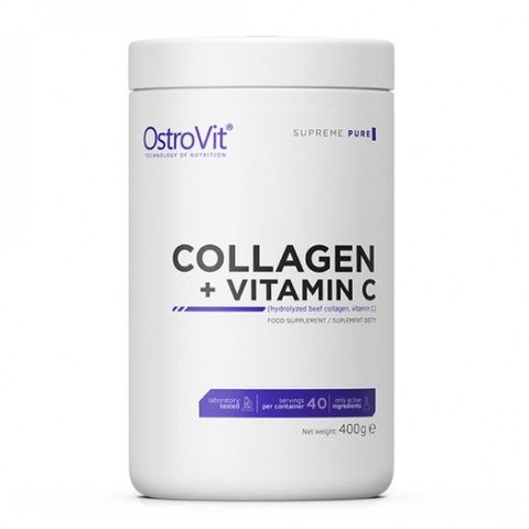 OstroVit Collagen And Vitamin C Без смаку 200 г (ОстроВіт Колаген та Вітамін C) 802899 фото