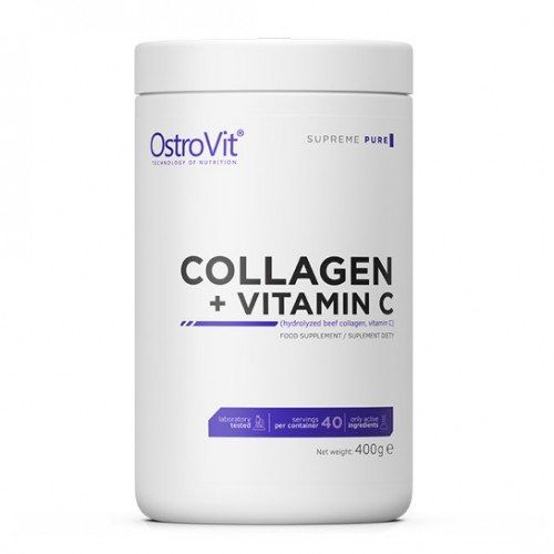 OstroVit Collagen And Vitamin C Без смаку 200 г (ОстроВіт Колаген та Вітамін C) 802899 фото