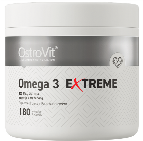 OstroVit Omega 3 Extreme 180 капсул (Островіт Омега 3 Екстрім) 1325899 фото