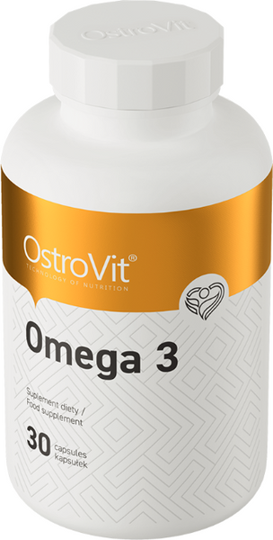 OstroVit Omega 3 Омега 3 30 капсул (Островіт Омега 3) 391361 фото