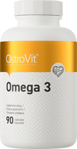 OstroVit Omega 3 Омега 3 риб’ячий жир 90 капсул (Островіт Омега 3 риб’ячий жир) 391362 фото