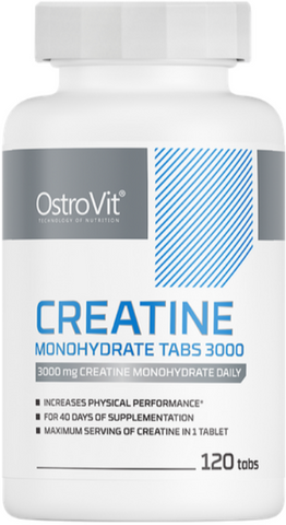 OstroVit Creatine Monohydrate 120 таблеток (ОстроВіт Креатин моногідрат) 1161135 фото