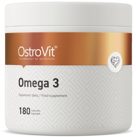 OstroVit Omega 3 180 капсул (Островіт Омега 3) 511767 фото