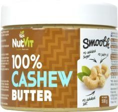 OstroVit Cashew Butter 500g Smooth (ОстроВіт Масло кеш'ю Ніжне) 390692 фото