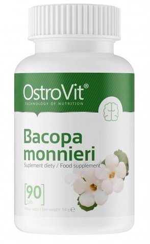 OstroVit Bacopa Monnieri 90 таблеток (ОстроВіт Бакопа Моньєрі) 537036 фото