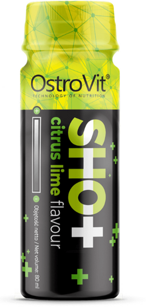 OstroVit Pre Workout Shot 80 мл Lime (Островіт Шот) 1022743 фото