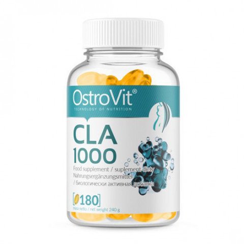 OstroVit CLA 1000 mg SOFTGELS 180 капсул (ОстроВіт CLA) 390700 фото